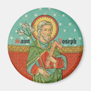 Upper Torso of St. Joseph (Detail; VVP 09) Magnet