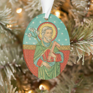 Upper Torso of St. Joseph (Detail; VVP 09) Ornament