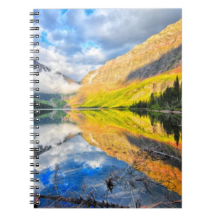 Upper Two Medicine Lake at Sunrise Notebook