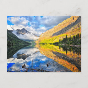 Upper Two Medicine Lake at Sunrise Postcard