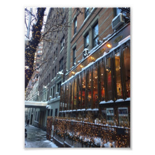 Upper West Side Icicles New York City Winter NYC Photo Print