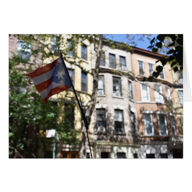 Upper West Side NYC Puerto Rican Pride New York (Front Horizontal)