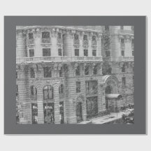 Upper West Side Winter Wrapping Paper