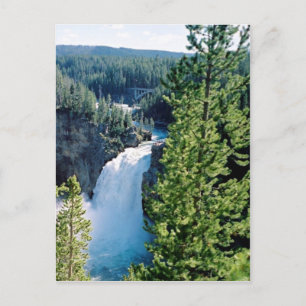 Upper Yellowstone Falls Postcard