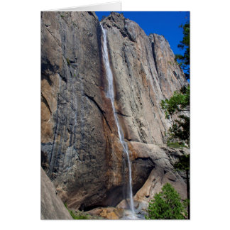 Upper Yosemite Falls Birthday Card