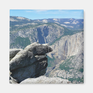 Upper Yosemite Falls from Glacier Point, CA Magnet