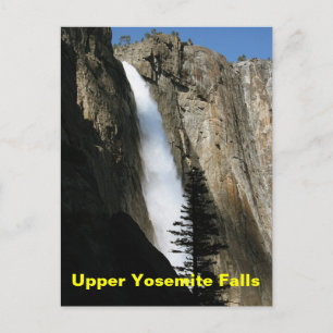 Upper Yosemite Falls in California Postcard