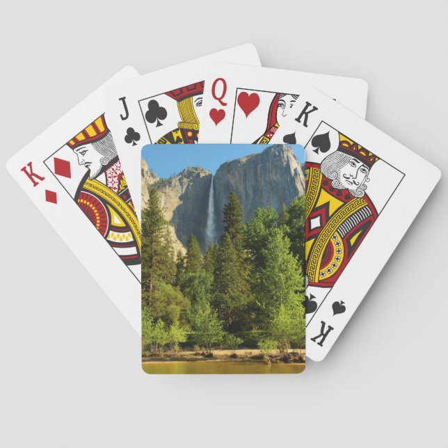 Upper Yosemite Falls, Merced River, Yosemite Playing Cards (Back)