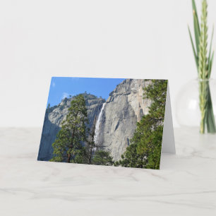 Upper Yosemite Falls, Yosemite National Park, CA Card