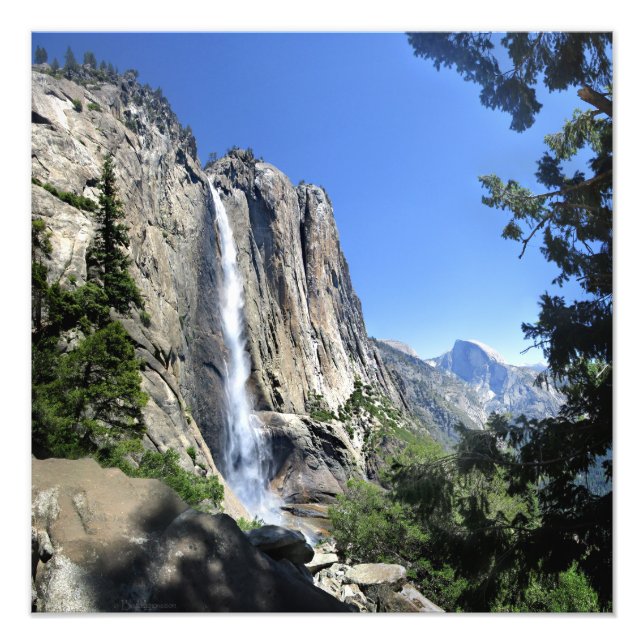 Upper Yosemite Falls - Yosemite Photo Print (Front)