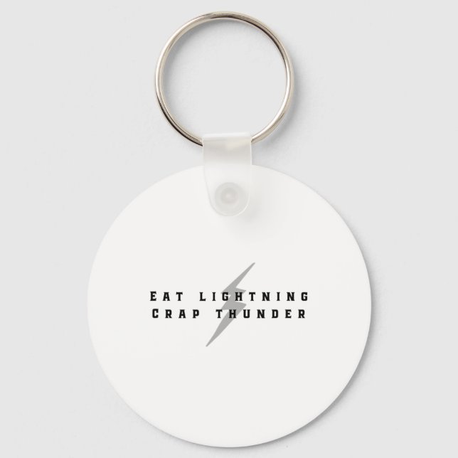 Uppercut Ppv Title Fight Boxing Tees Eat Lightning Key Ring (Front)