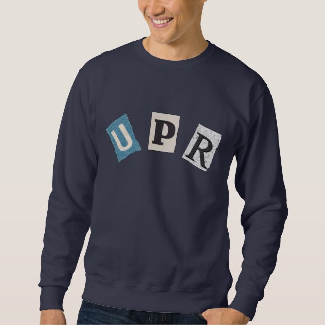 UPR UNIVERSITY AESTHETIC SWEATER (Front)