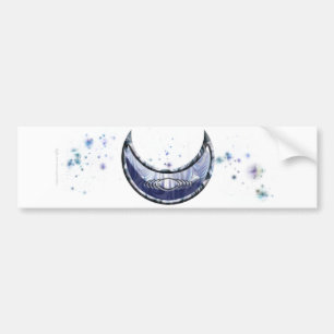 Upright Cresent Bumper Sticker