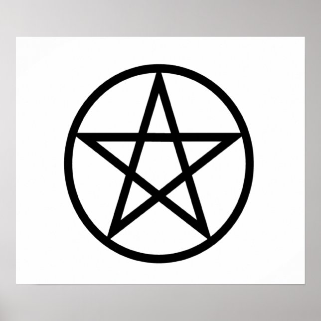 Upright Pentagram Poster (Front)