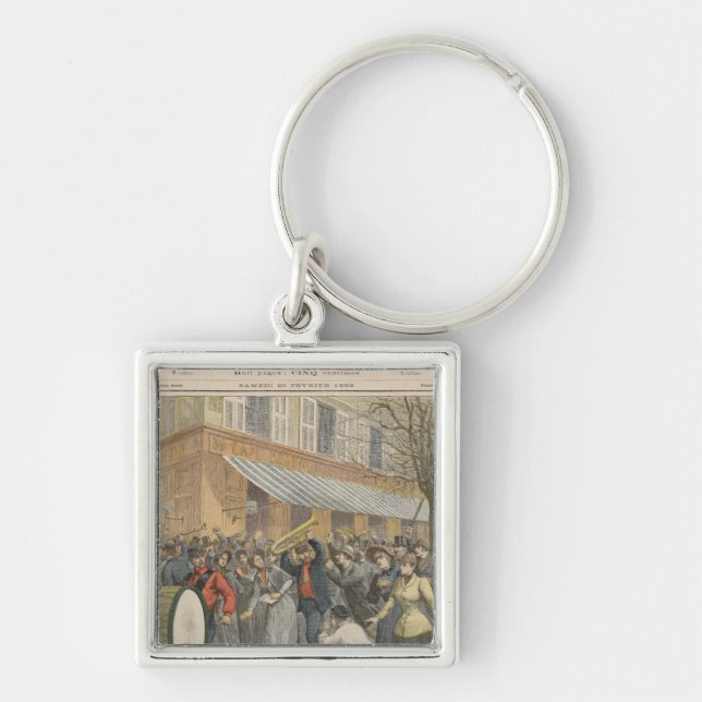 Uprising against a Salvation Army Key Ring (Front)