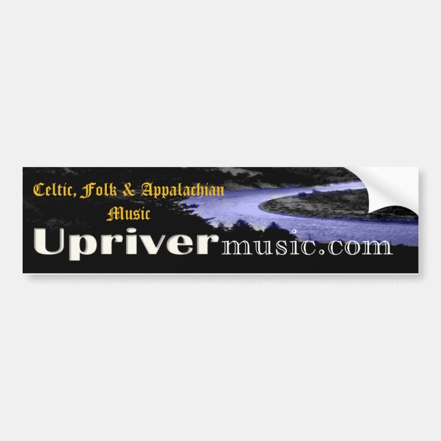 Upriver Bumper Sticker (Front)