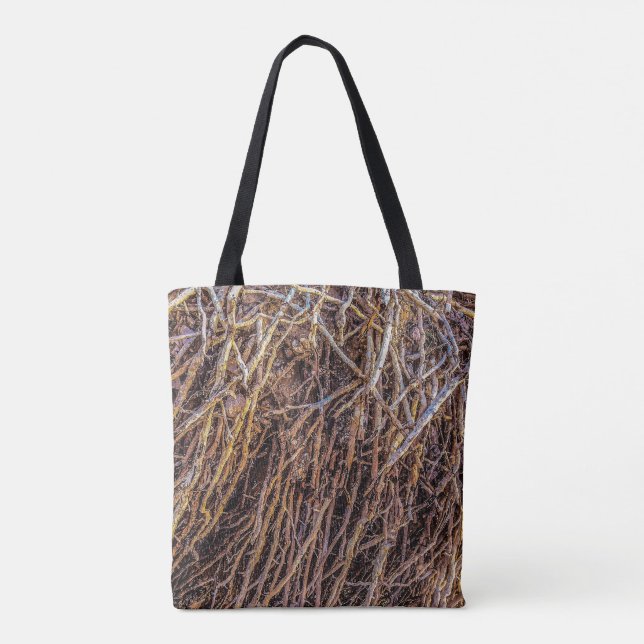 Uprooted 2 in a Series Tote Bag (Back)