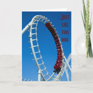 UPS AND DOWNS ON TURNING "40" HA HA CARD