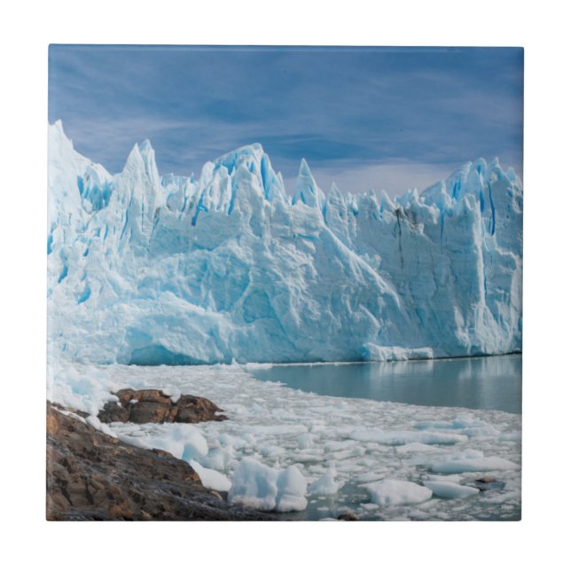 Upsala Glacier Ceramic Tile (Front)