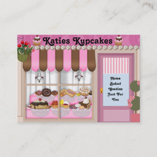 UPSCALE Bake Shop Business Card Custom