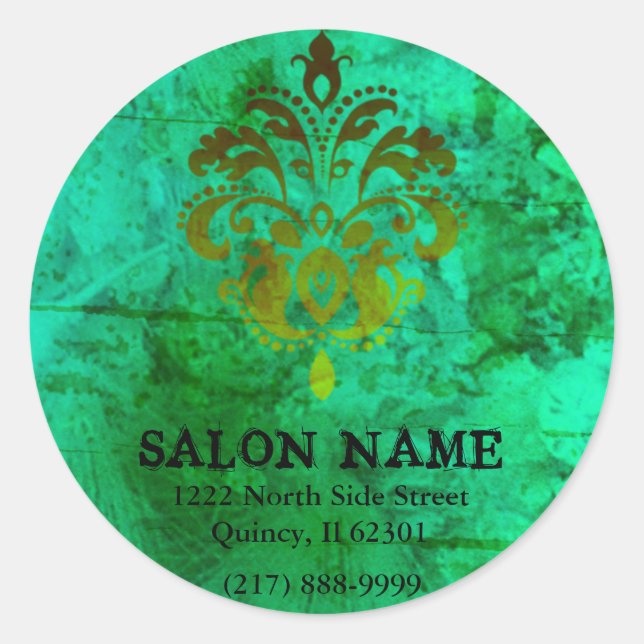 Upscale Business Sticker (Front)