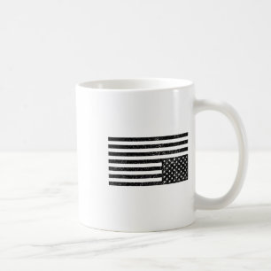 Upside Down American Flag Coffee Mug