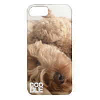 Upside down goldendoodle clubdoodle iPhone 7 case!