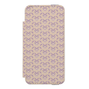 Upside down lavender pattern incipio watson™ iPhone 5 wallet case