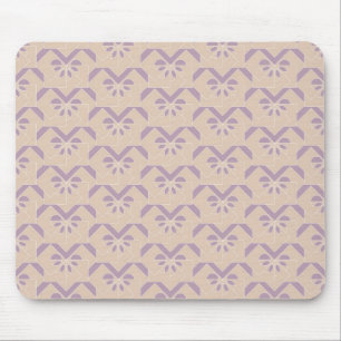 Upside down lavender pattern mouse pad