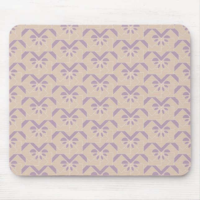 Upside down lavender pattern mouse pad (Front)