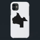 Upside Down Map of Texas iPhone 11 Case<br><div class="desc">Draw attention with this Upside Down Map of Texas. The map of Texas is shown in solid black without any text and rotated 180 degrees to appear upside down: south is up and north is down. This reversed orientation of the Texas map will make a statement and maybe even startle...</div>