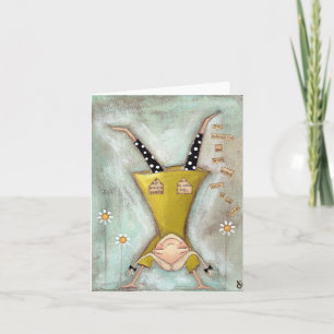 Upside Down - Note Card