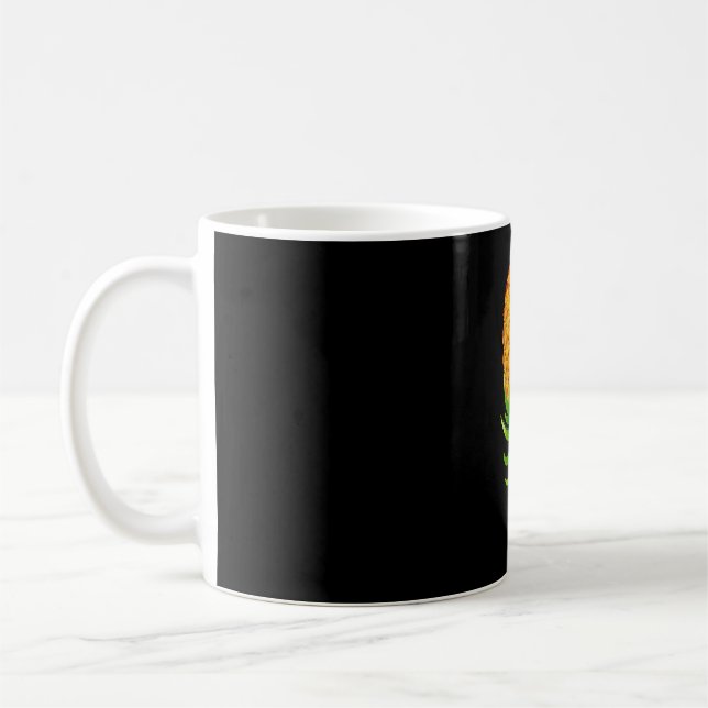Upside Down Pineapple Coffee Mug (Left)
