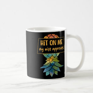 Upside Down Pineapple Cruise Subtle Swinger Funny  Coffee Mug