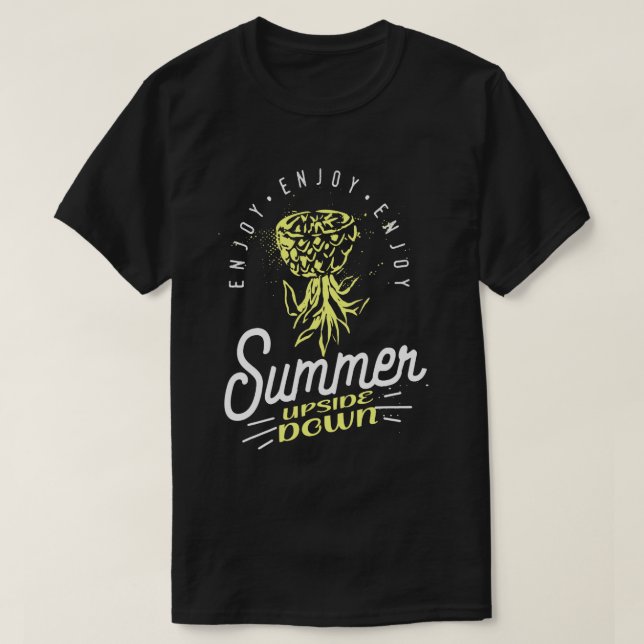 Upside Down Pineapple Swinger 4 T-Shirt (Design Front)