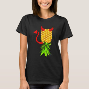 Upside Down Pineapple Swinger Men Women T-Shirt