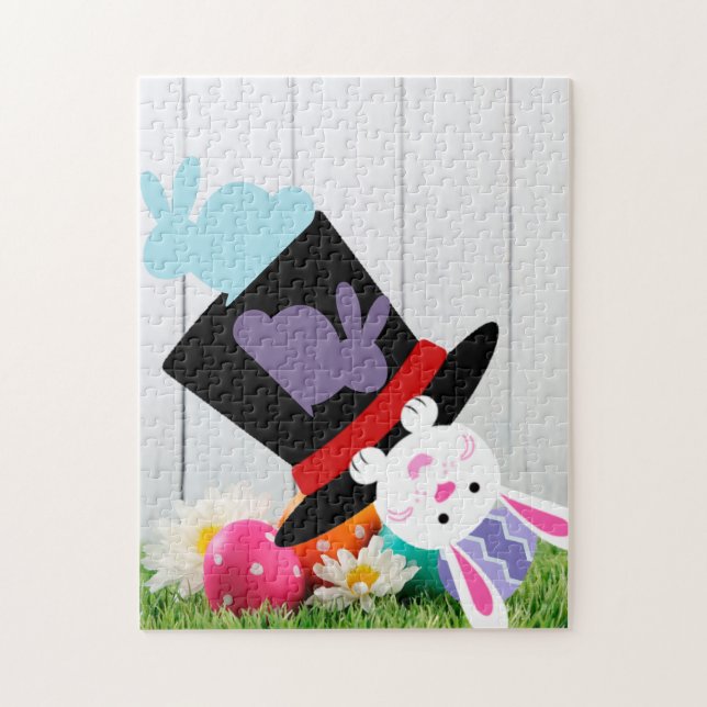 Upside down rabbit puzzle (Vertical)