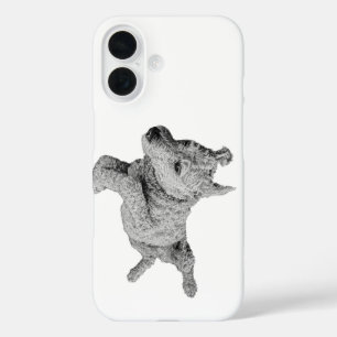 Upside-Down Smile iPhone 16 Case