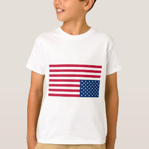Upside Down USA Flag (Distress Signal) T-Shirt