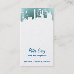 Upside Downtown Midnight New Grey Grey G Business Card