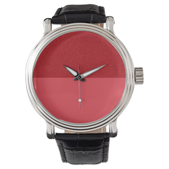 Upside Horizon Tomato Red Watch – Customisable (Front)