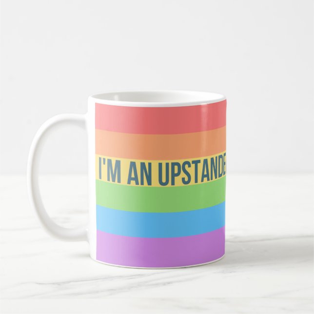 Upstander Pride Mug (Left)