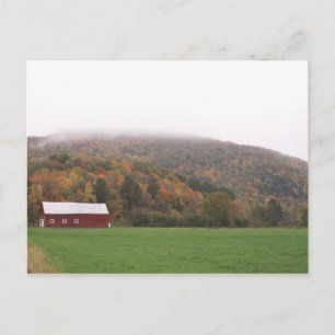 Upstate NY in the Fall  Postcard