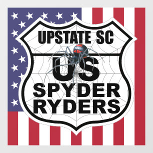 Upstate South Carolina Chapter - Decal Flag & Logo