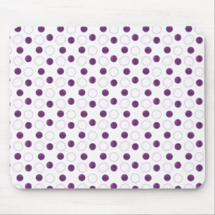 Uptown Bliss Mousepad, Purple Mouse Pad