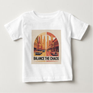Uptown Dreams, Downtown Hustle New York Baby T-Shirt