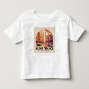 Uptown Dreams, Downtown Hustle New York Toddler T-Shirt