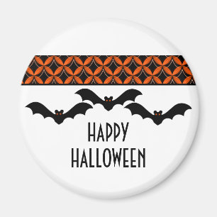 Uptown Glam Bats Halloween Magnet