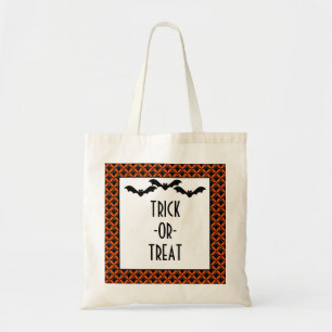 Uptown Glam Bats Halloween Trick or Treat Bag