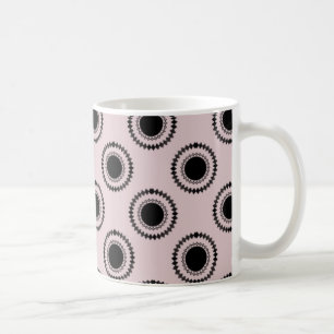 Uptown Hipster Mug, Delicate Soft Pink Coffee Mug